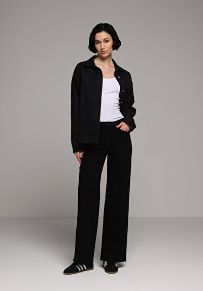 Image de 970 Berry Pantalon En Jean Regular Fit Femme
