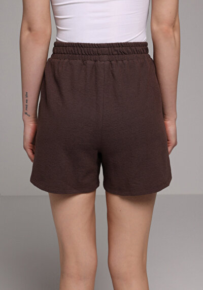 Image de Short Marron Regular Fit Femme