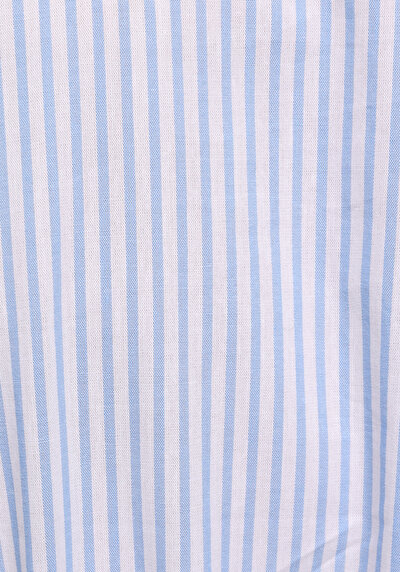 Afficher les détails de Robe Bleu Regular Fit Manches Courtes Mdi Uni Femme