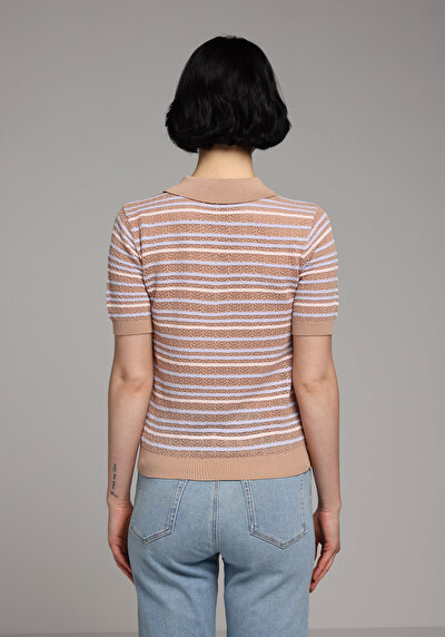 Image de Tricot Beige Slim Fit Femme