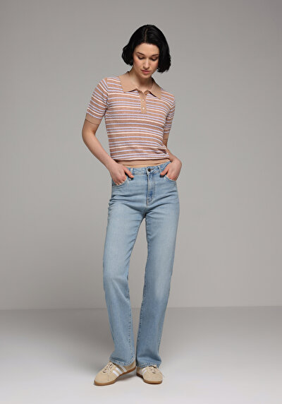Image de Tricot Beige Slim Fit Femme
