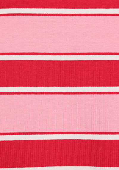 Afficher les détails de Rouge Regular Fit  Rayé Supreme Femme