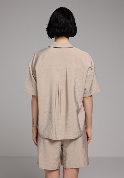 Image de Chemise À Manches Courtes Droit Fashion Fit Femme