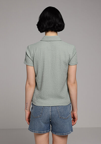 Image de Vert Slim Fit Droit Rachel Femme