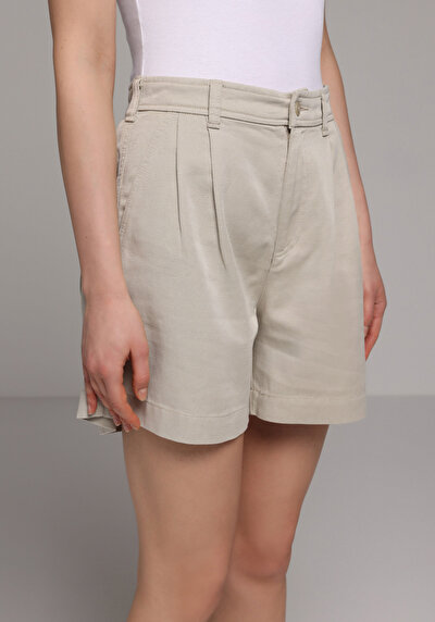 Image de Short Blanc Regular Fit Femme
