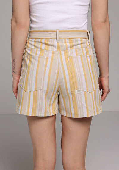 Image de Short Beige Regular Fit Femme
