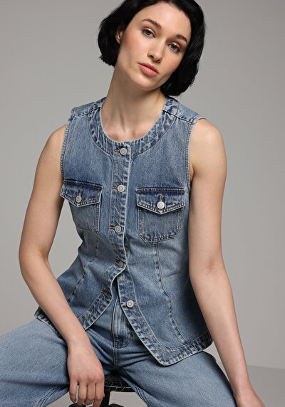 Image de Gilet Slim Fit Femme