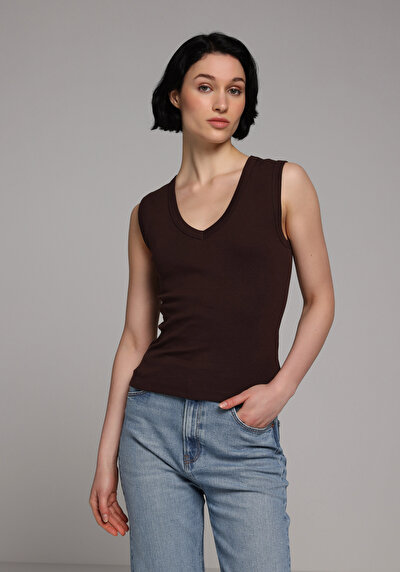 Afficher les détails de Athlète Marron Slim Fit Femme