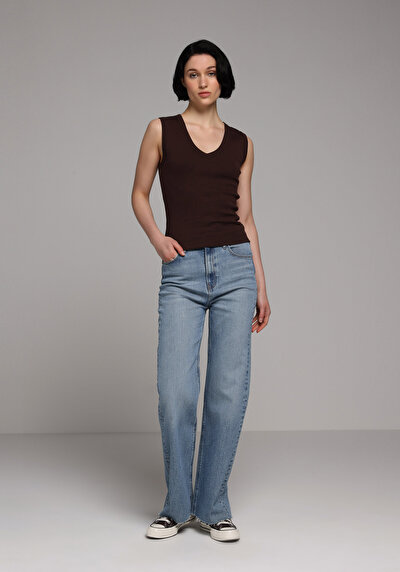 Afficher les détails de Athlète Marron Slim Fit Femme