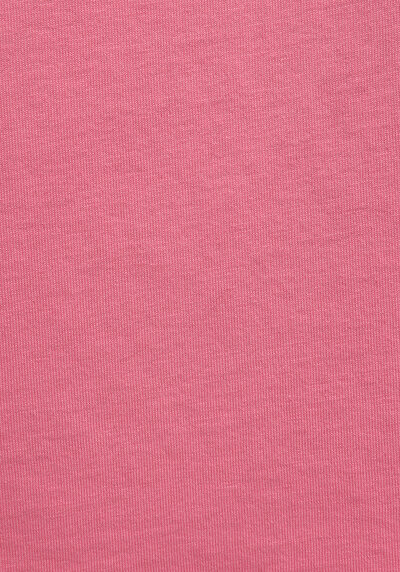 Afficher les détails de T-shirt À Manches Courtes Rose Relaxed Fit Imprimé Femme