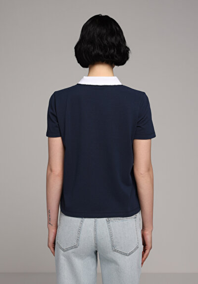 Image de Marine Regular Fit Droit Pique Femme