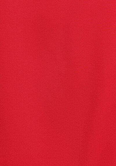 Afficher les détails de Chemise À Manches Courtes Rouge Droit Fashion Fit Femme