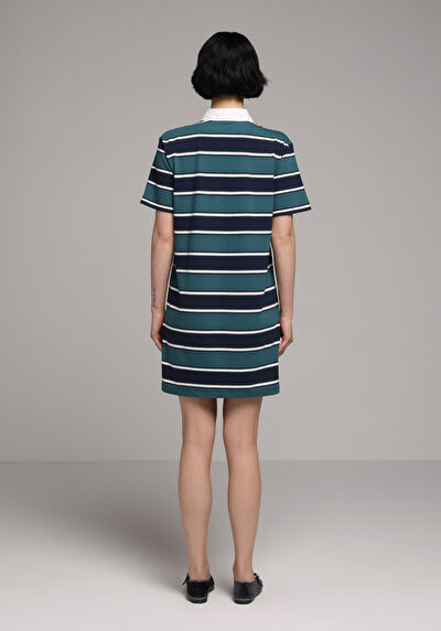 Afficher les détails de Robe Multicolou Regular Fit Manches Courtes Normale Supreme Femme