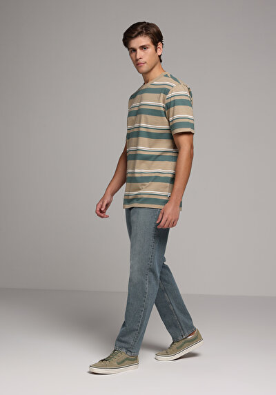 Image de 054 Neil Pantalon    En Jean Regular Tapered Fit Homme