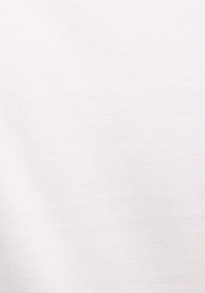 Afficher les détails de T-shirt À Manches Courtes Blanc Regular Fit Droit Homme