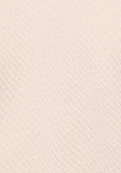 Afficher les détails de T-shirt À Manches Courtes Beige Comfort Fit Droit Homme