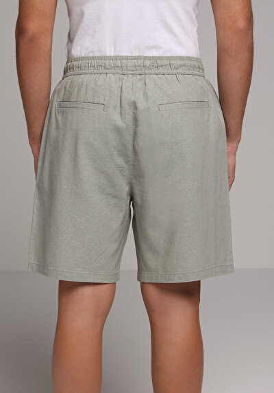 Afficher les détails de Short Vert Regular Fit Homme