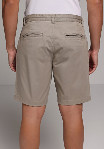 Afficher les détails de Short Beige Regular Fit Homme