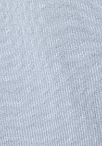 Afficher les détails de T-shirt À Manches Courtes Bleu Comfort Fit Droit Homme