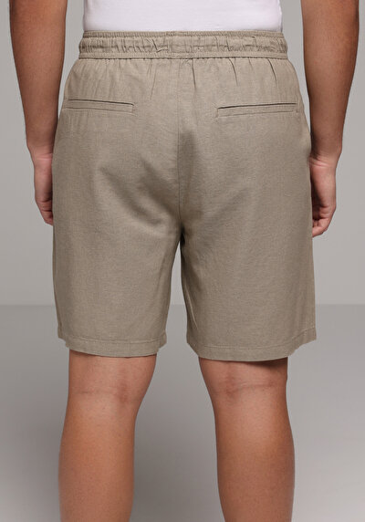 Afficher les détails de Short Beige Regular Fit Homme