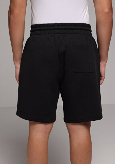 Image de Short Noir Regular Fit Homme