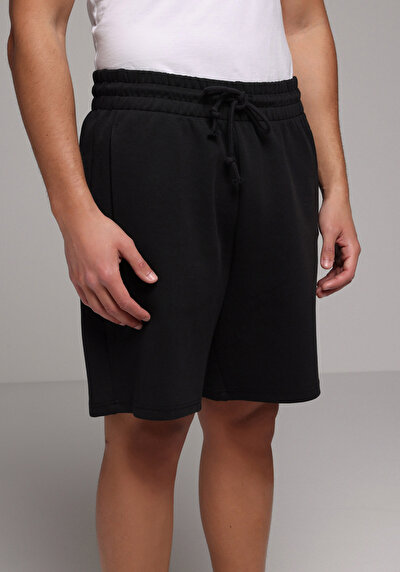 Image de Short Noir Regular Fit Homme