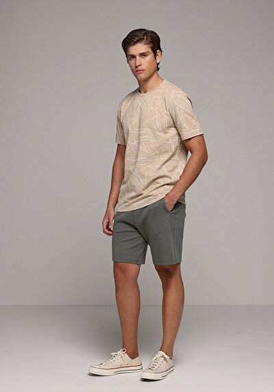 Image de Short Kaki Regular Fit Homme