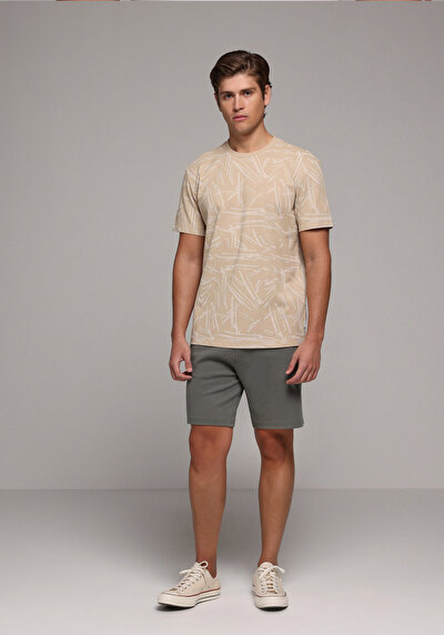 Image de Short Kaki Regular Fit Homme