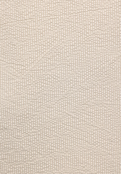 Afficher les détails de Chemise À Manches Courtes Beige Droit Boxy Fit Homme