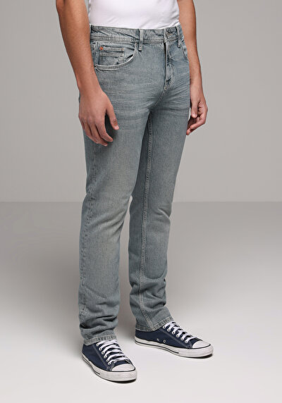 Image de 044 Karl Pantalon En Jean Straight Fit Homme