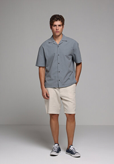 Image de Short Beige Regular Fit Homme