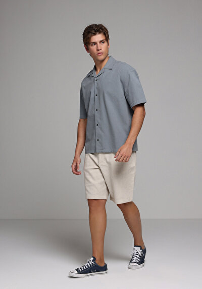 Image de Short Beige Regular Fit Homme