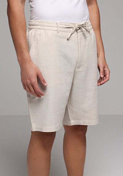 Image de Short Beige Regular Fit Homme