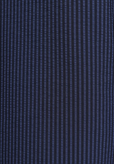 Afficher les détails de Short De Bain Bleu Slim Fit Doublé Homme