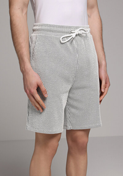Image de Short Gris Regular Fit Homme