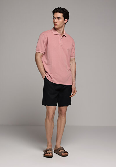 Afficher les détails de Short Noir Regular Fit Homme