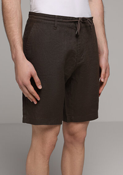 Image de Short Marron Regular Fit Homme