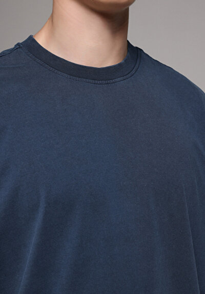 Afficher les détails de Athlète Bleu Oversize Fit Homme