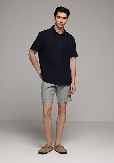 Image de Short Vert Regular Fit Homme