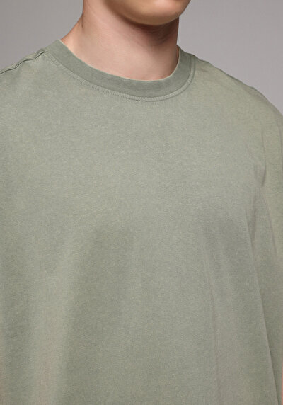 Image de Athlète Vert Oversize Fit Homme