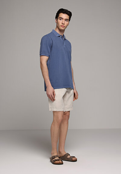 Image de Short Blanc Regular Fit Homme