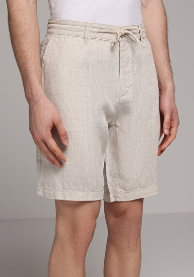 Image de Short Blanc Regular Fit Homme