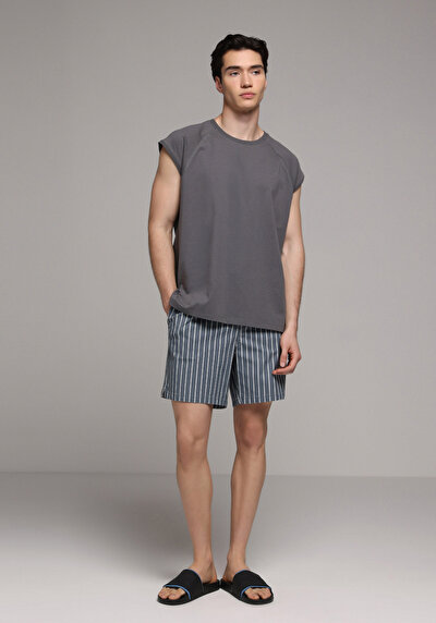 Afficher les détails de Athlète Anthracite Boxy Fit Homme
