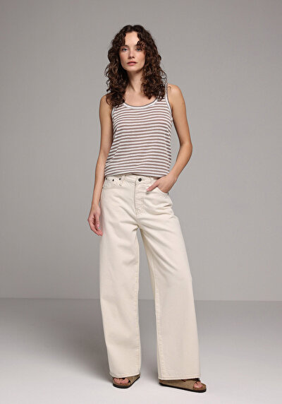 Image de 978 Edna Pantalon    En Jean Loose Fit Femme