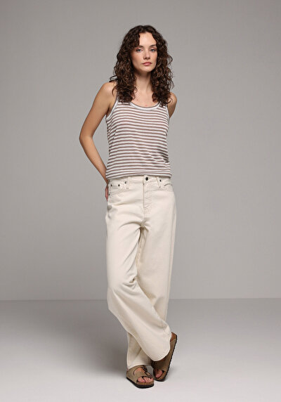 Image de 978 Edna Pantalon    En Jean Loose Fit Femme