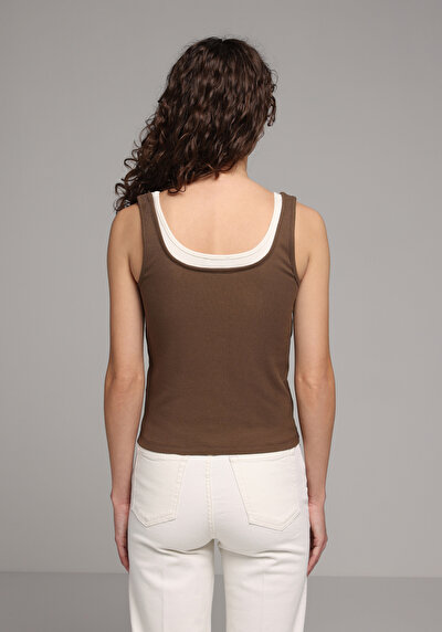Image de Athlète Marron Slim Fit Femme