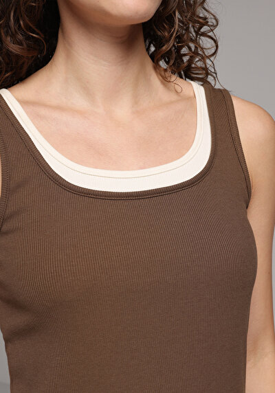 Image de Athlète Marron Slim Fit Femme