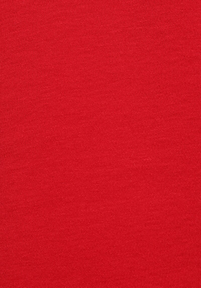 Afficher les détails de T-shirt À Manches Courtes Rouge Oversize Fit Droit Femme