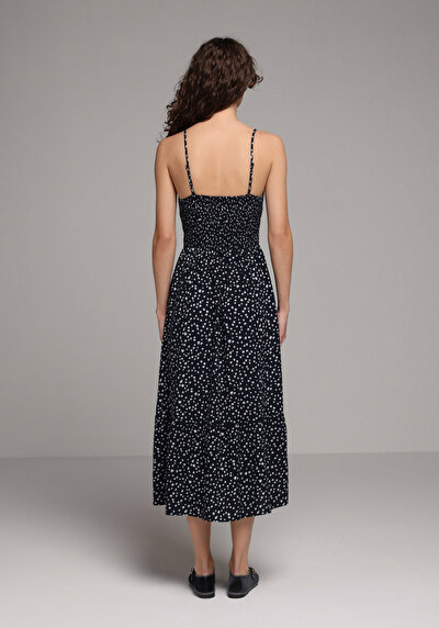 Image de Robe Marine Regular Fit Mdi Uni Femme