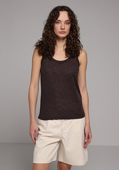 Image de Athlète Marron Slim Fit Femme